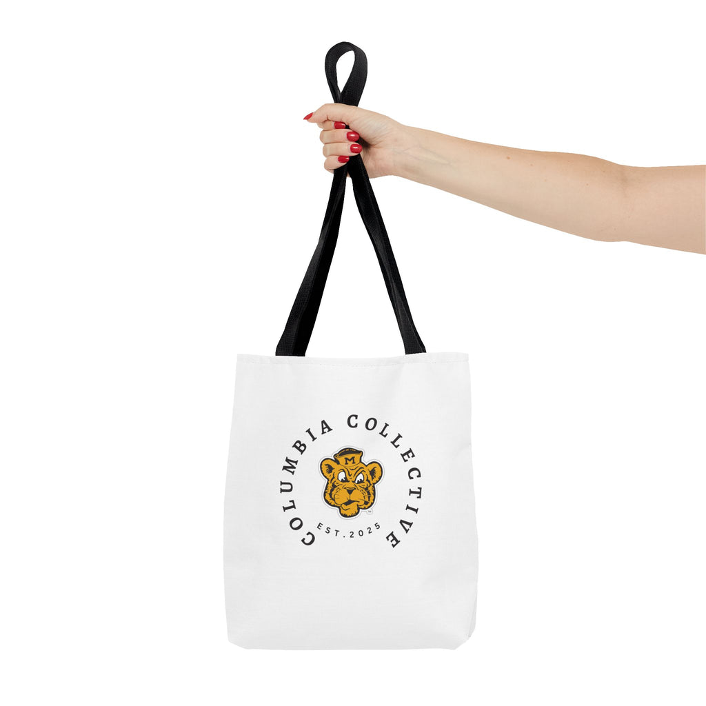 Stylish AOP Tote Bag for Everyday Use, Columbia Collective, Eco-Friendly Shopping, Casual Outing, Gift for Friends