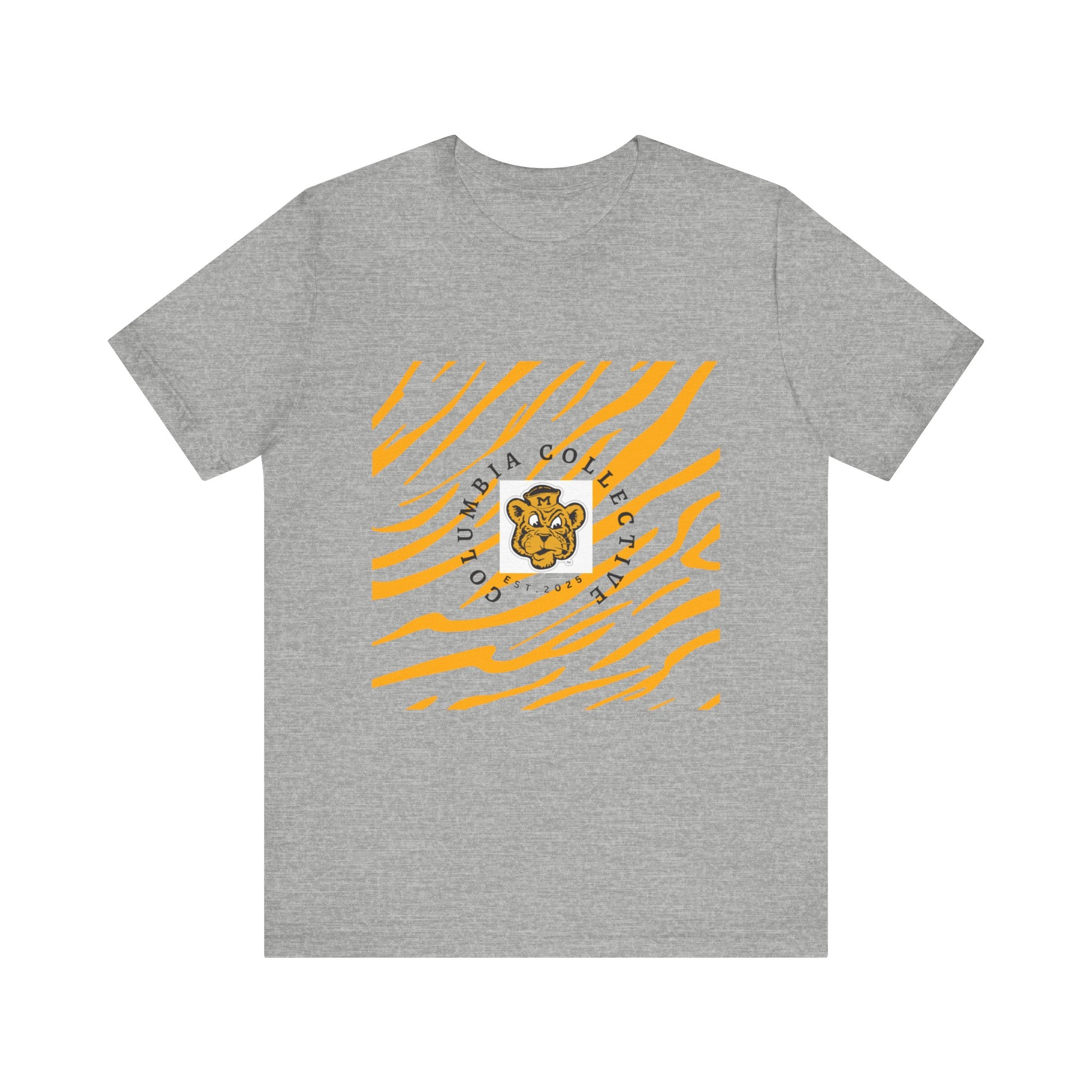Cute Tiger Graphic Tee, Unisex Short Sleeve Shirt, Animal Lover Gift, Summer Wear, Fun Casual Top, Birthday Present