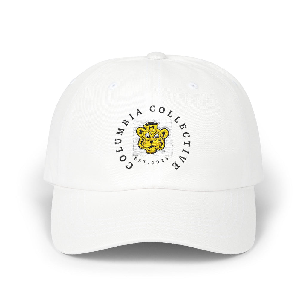 Stylish Classic Dad Cap, Casual Headwear, Gift for Him, Summer Accessories, Trendy Cap for Dads, Adjustable White Cap