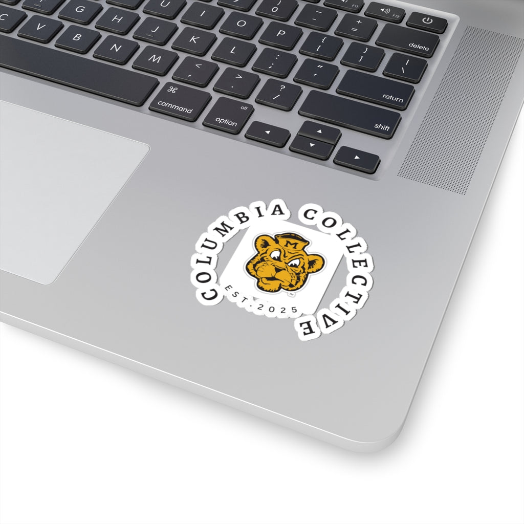 Columbia Collective Kiss-Cut Stickers | Fun Custom Decals for Laptop, Water Bottle, Notebooks, Parties & Gifts