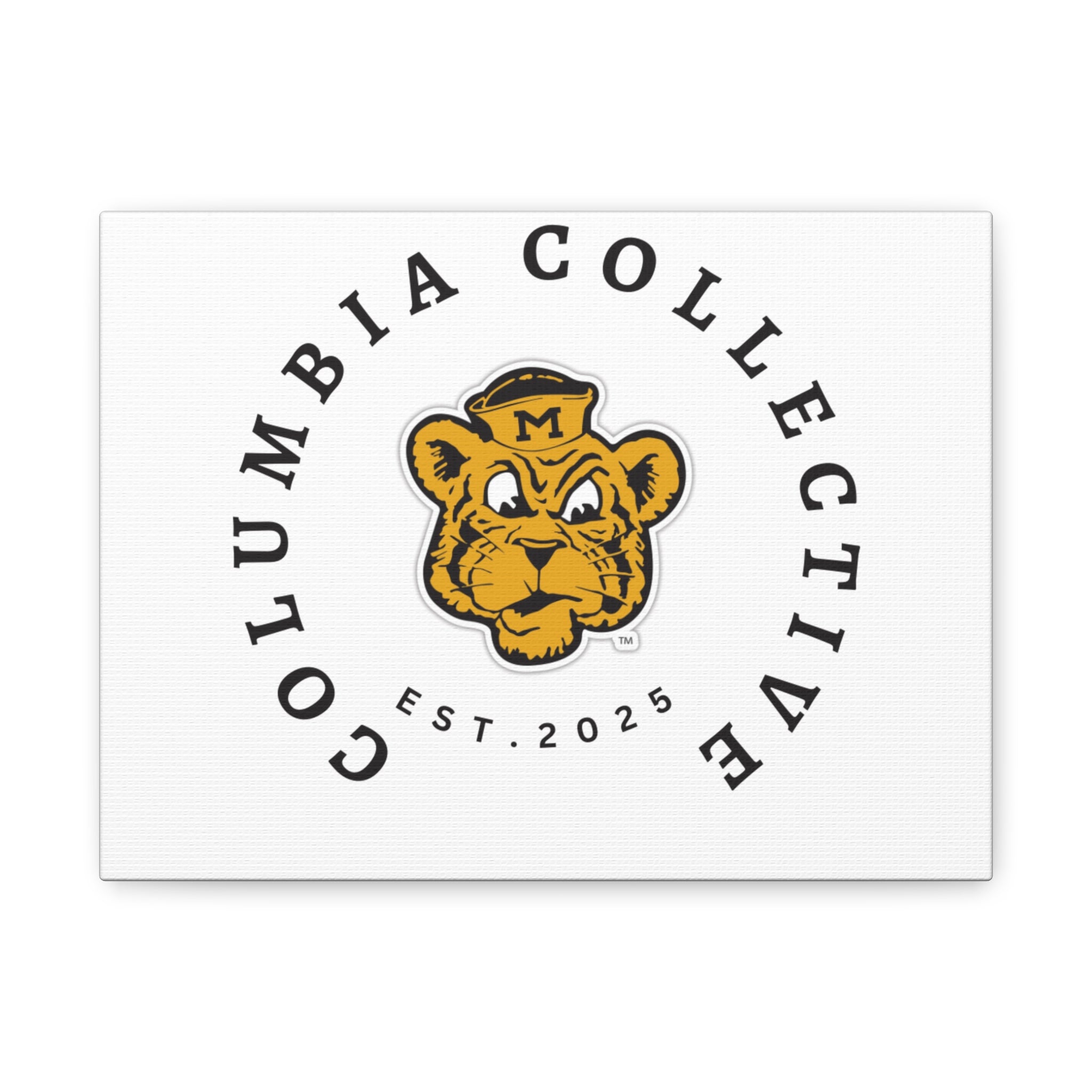 Columbia Collective Wall Art, Matte Canvas Print, Stretched Canvas, Home Decor, Gift for Students, Graduation Decoration