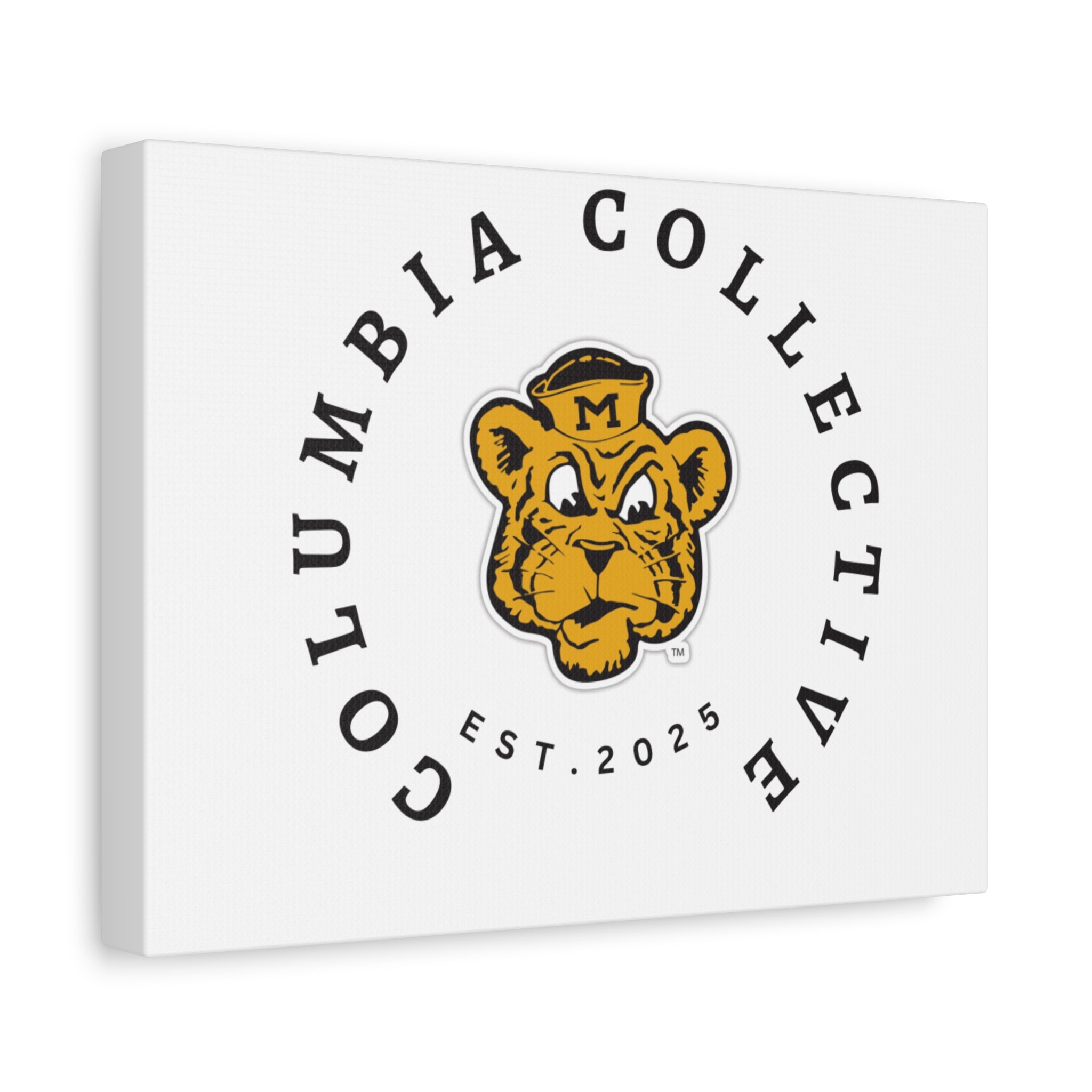 Columbia Collective Wall Art, Matte Canvas Print, Stretched Canvas, Home Decor, Gift for Students, Graduation Decoration
