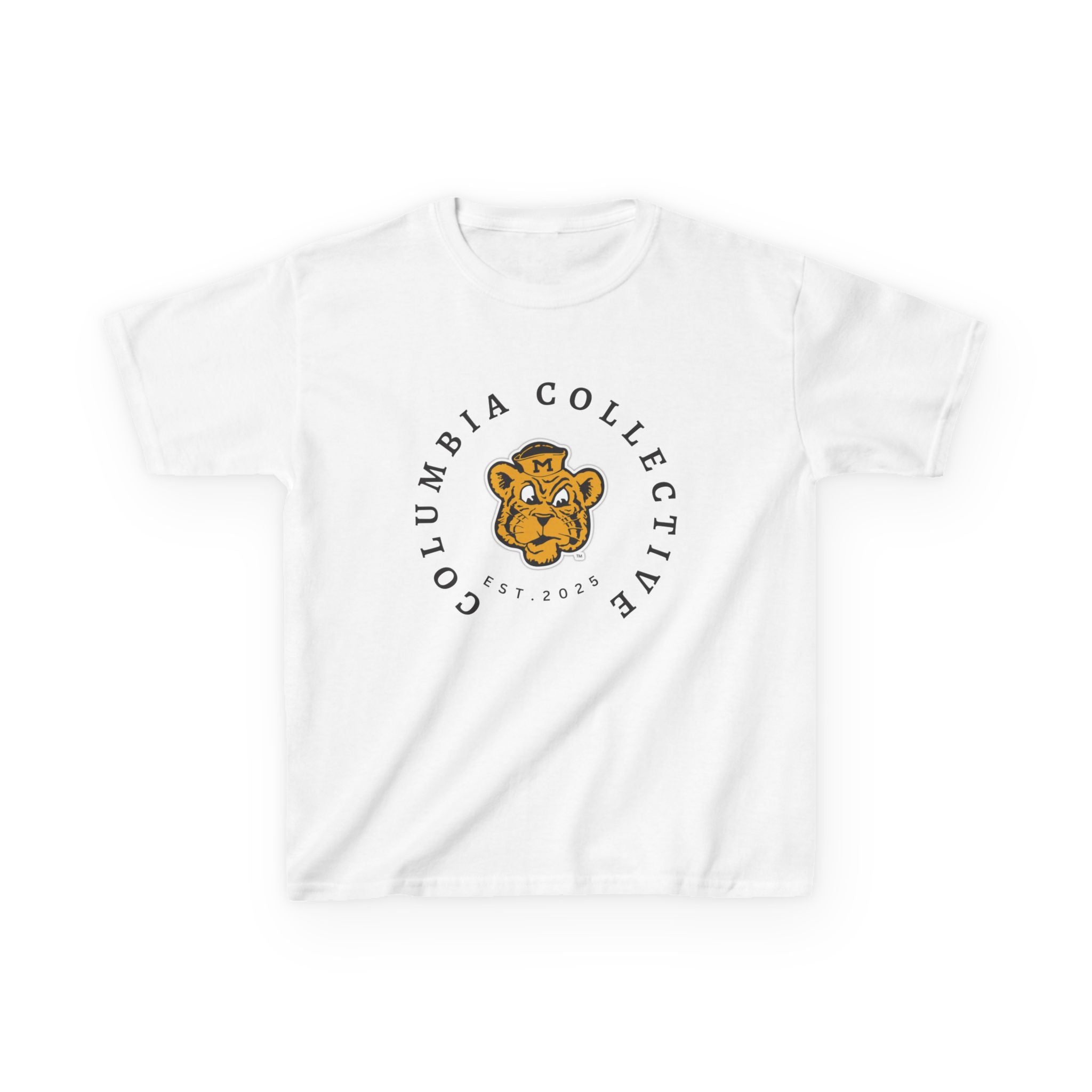 Columbia Collective Kids Tee | Fun Cotton T-Shirt for Kids, Cute Animal Design, Birthday Gift, School Wear, Summer Outfit, Casual Everyday