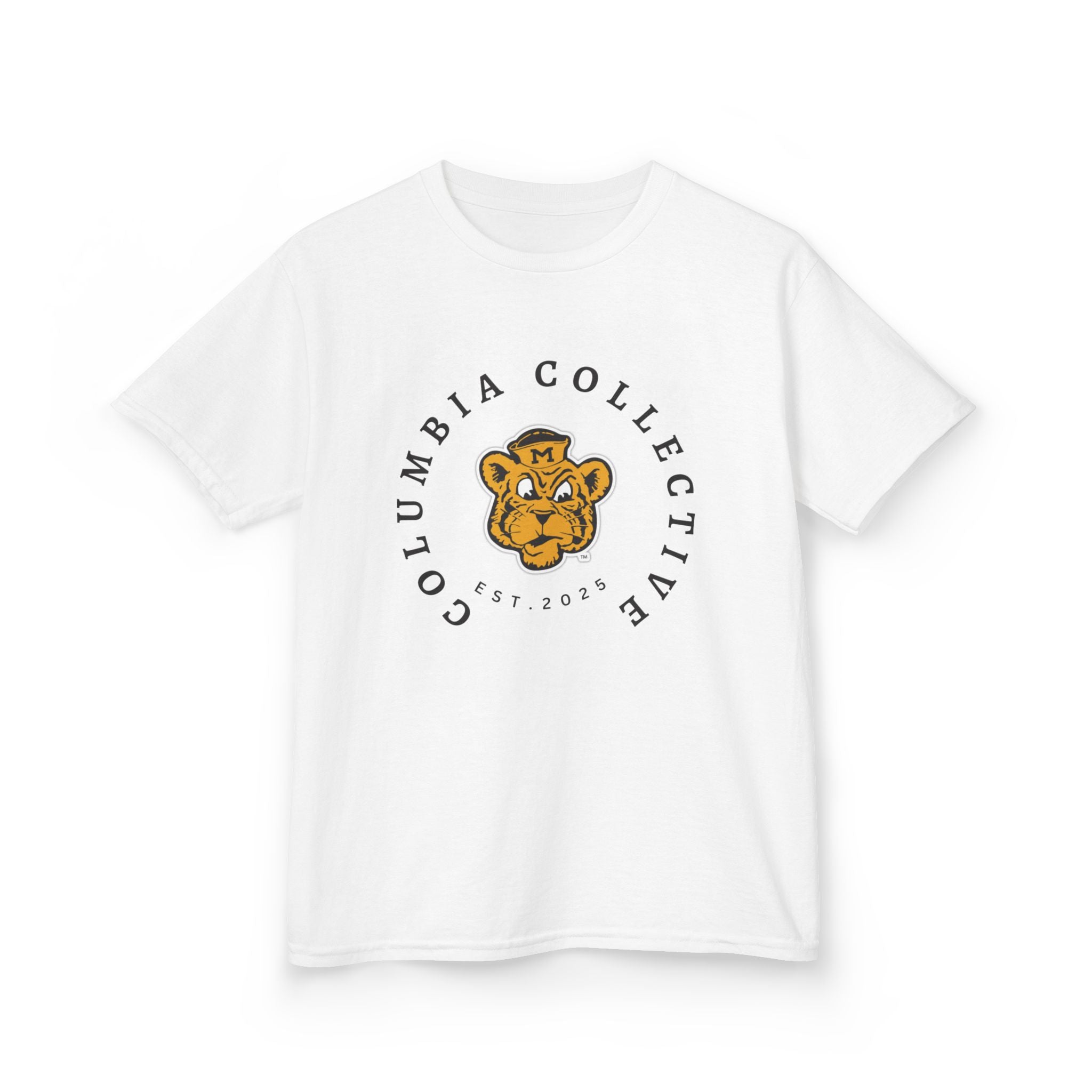 Columbia Collective Kids Tee | Fun Cotton T-Shirt for Kids, Cute Animal Design, Birthday Gift, School Wear, Summer Outfit, Casual Everyday