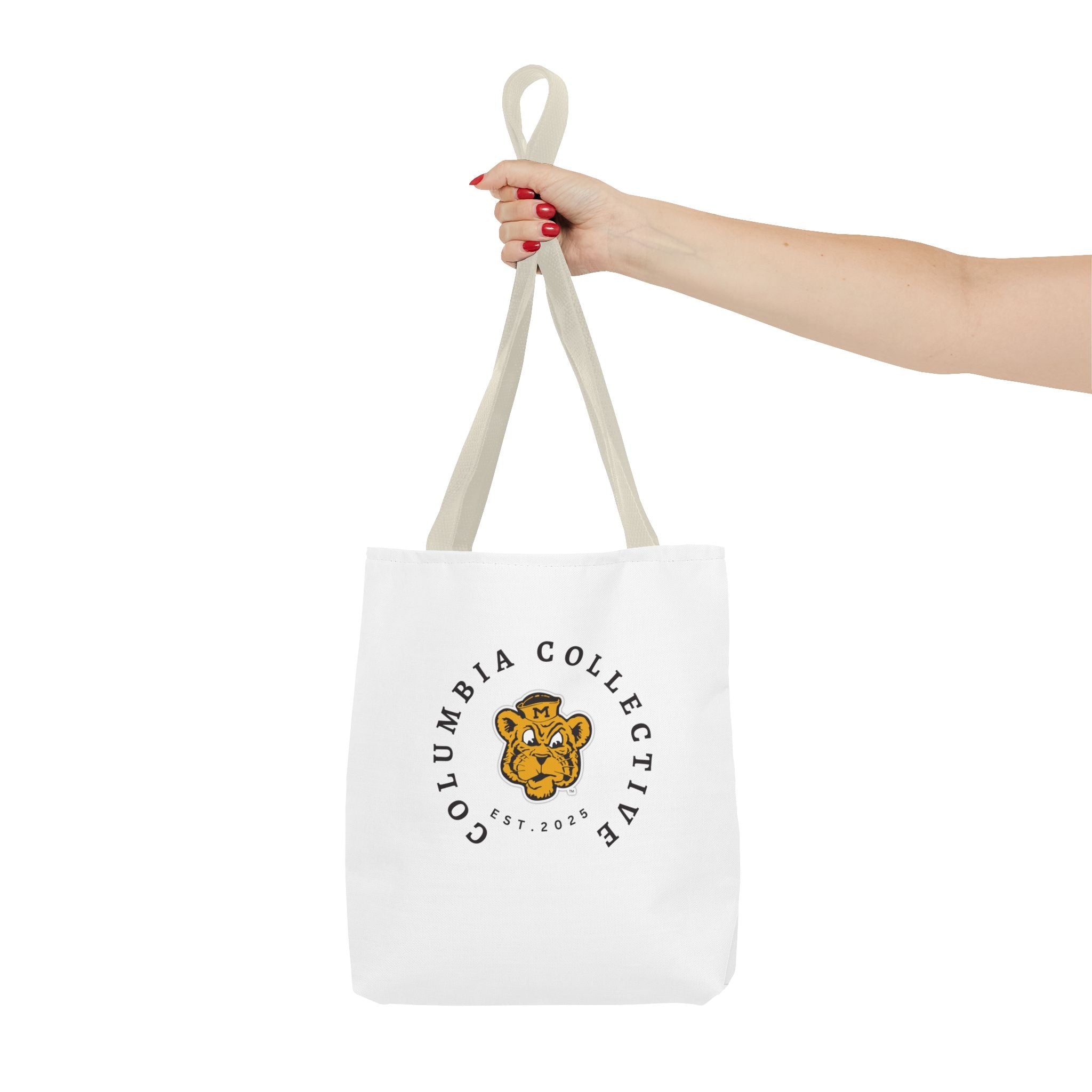 Stylish AOP Tote Bag for Everyday Use, Columbia Collective, Eco-Friendly Shopping, Casual Outing, Gift for Friends