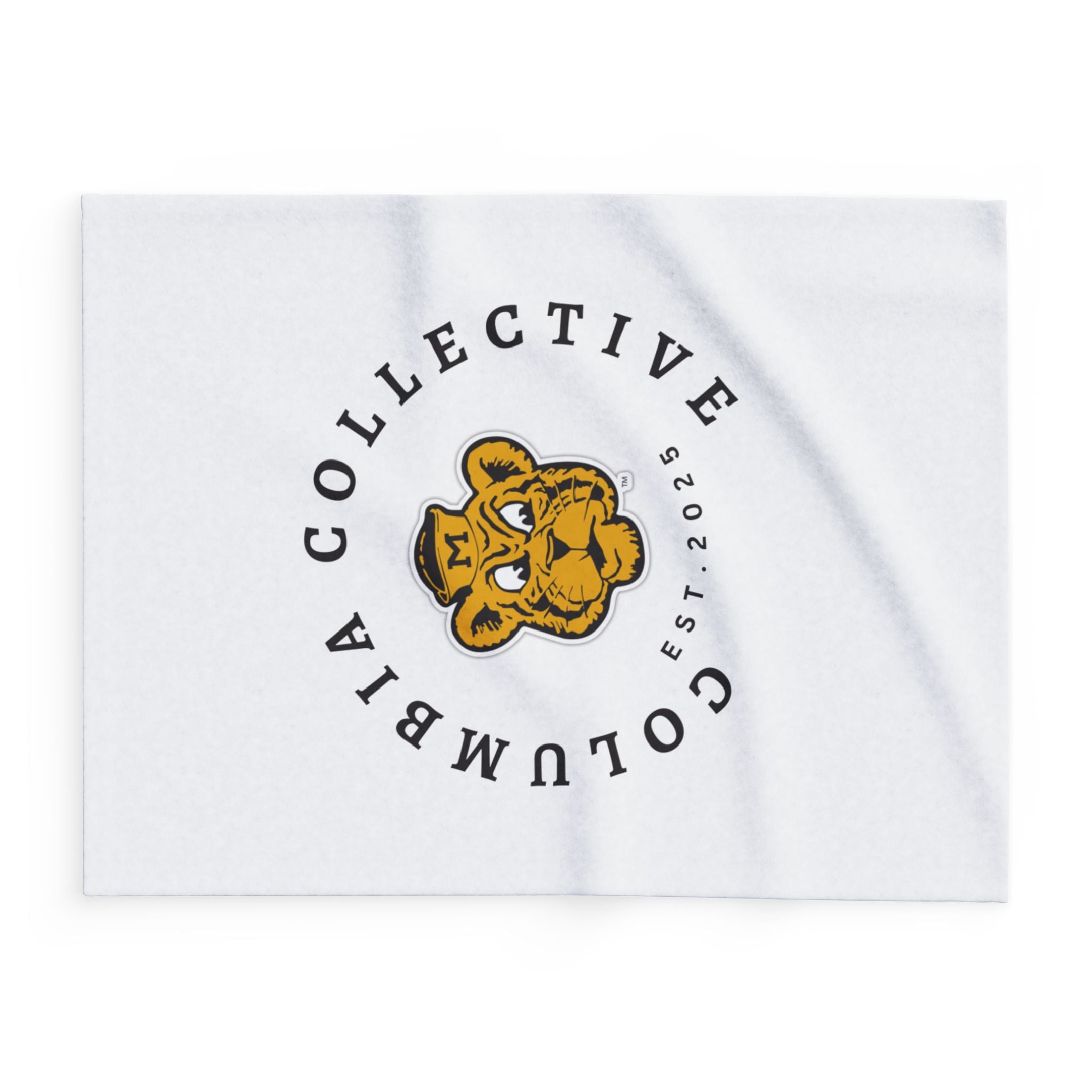 Cozy Arctic Fleece Blanket with Columbia Collective Design - Perfect for Home Decor, Gift, Snuggling, Students, Celebrating
